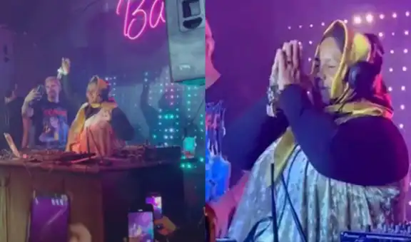 ‘Señora Católica’ acude a discoteca y ocupa el lugar del DJ en plena fiesta