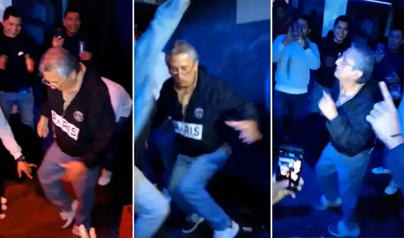 Abuelito se roba el show en una discoteca con sus ‘pasos prohibidos’ al ritmo del electro