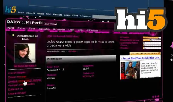 Hi5: ¿qué pasó con la red social que dominaba internet antes de la llegada de Facebook?