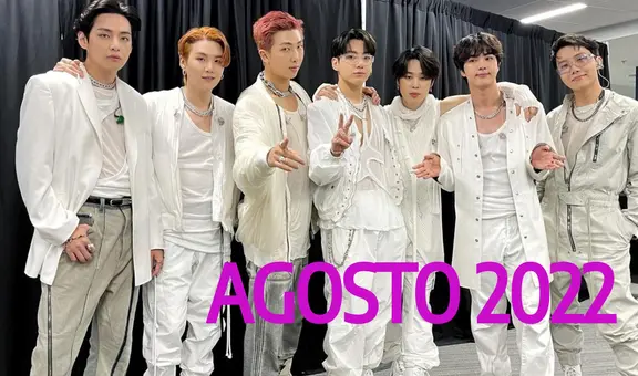 BTS calendario agosto 2022: ¿cuáles son las actividades y estrenos en la agenda de Bangtan?