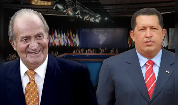Juan Carlos I y la vez que le gritó “¡por qué no te callas!” a Hugo Chávez
