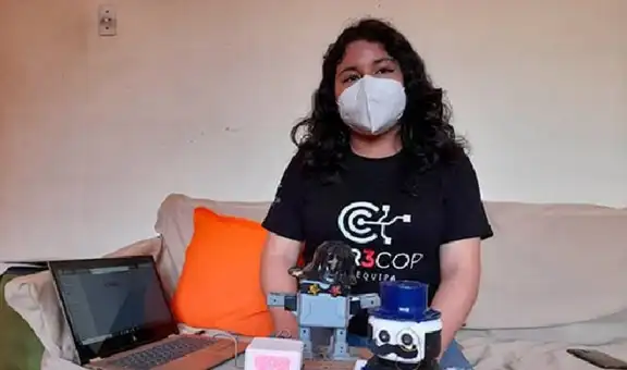 Chimbotana de 14 años representará al Perú en mundial de robótica