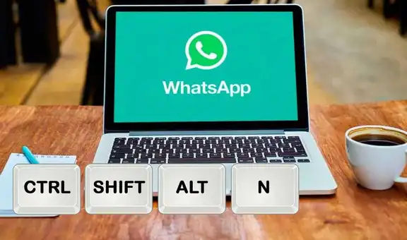 WhatsApp Web: ¿qué pasa cuando pulsas las teclas ‘Ctrl’, ‘Shift’, ‘Alt’ y ‘N’ en tu PC o laptop?