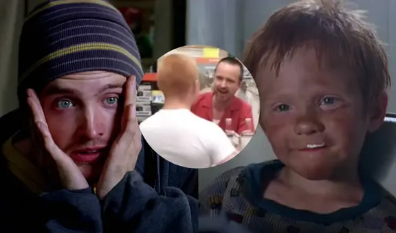 “Breaking bad”: Aaron Paul y los gemelos de “Peekaboo” se reencuentran 13 años después