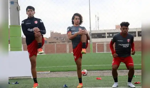 Selección peruana sub-17 inicia microciclo en Chiclayo