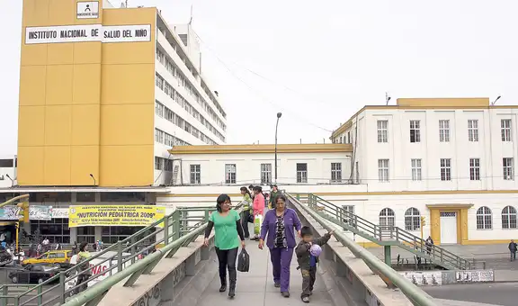 La precariedad afecta gravemente la atención en el Instituto Nacional de Salud del Niño de Breña