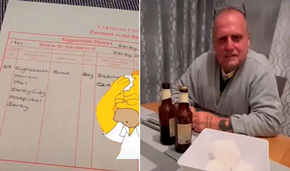 Hombre descubre que toda su vida escribió mal su nombre y su reacción se hace viral