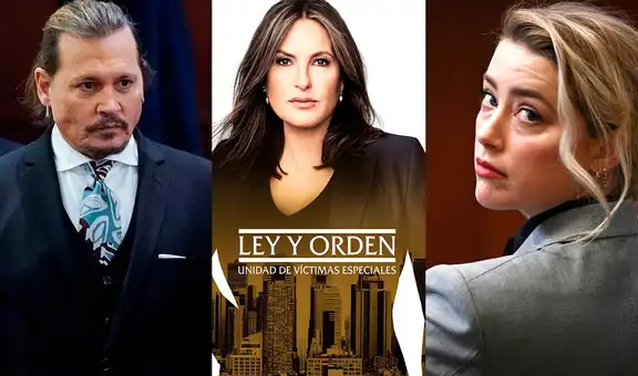 Caso Depp vs. Heard en “La ley y el orden”: capítulo se inspirará en mediática demanda