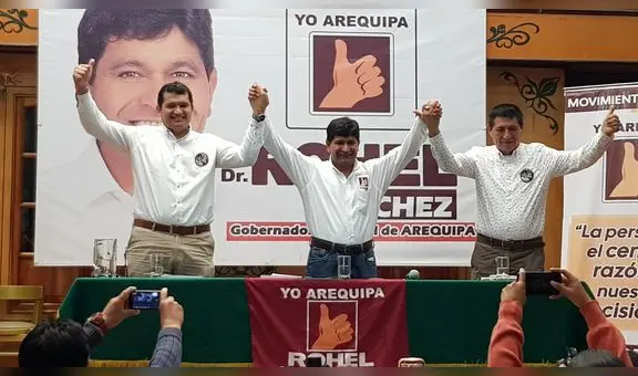 Arequipa: consejero Harberth Zúñiga se une a equipo de candidato regional Rohel Sánchez