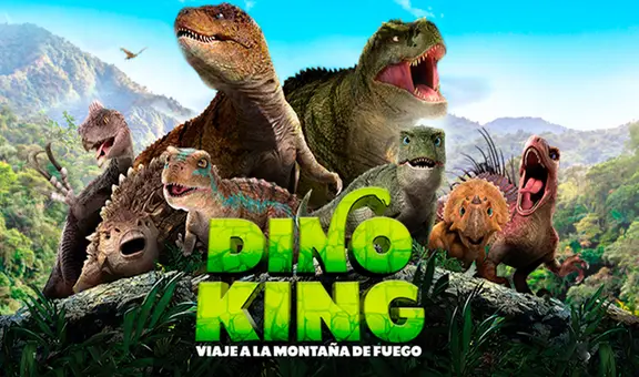 “Dino King: viaje a la montaña de fuego”: película animada llega este jueves 11 a cines