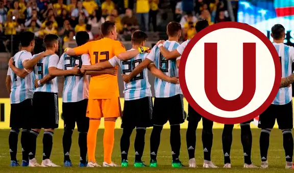 Futbolista de la selección argentina se luce con camiseta de Universitario