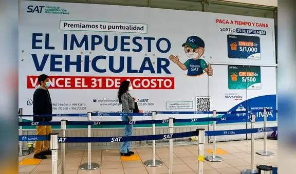 Tercera cuota de impuesto vehicular: más de 111.000 tendrán que pagar hasta el 31 de agosto