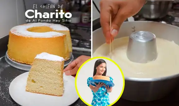 ¿Sabes cómo preparar el chifón de Charito de Al fondo hay sitio? Conoce su sencilla receta