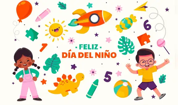Día del Niño: imágenes y GIF para enviar a tus hijos o sobrinos