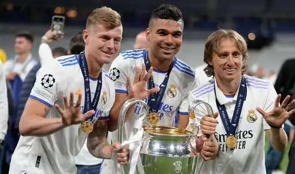Se ‘rompe’ el tridente más ganador: Casemiro deja el Real Madrid, a Luka Modric y Toni Kroos