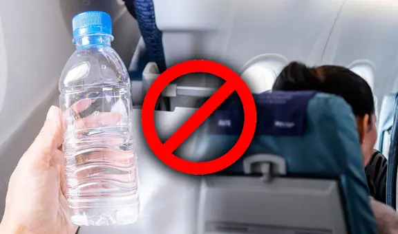 ¿Por qué está prohibido viajar con una botella de agua en el avión y qué tuvo que ver un atentado en esto?