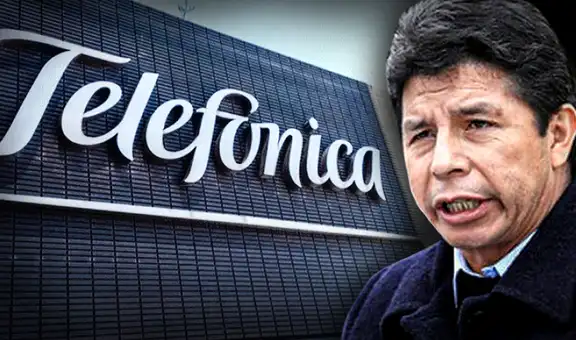 Pedro Castillo sostiene que Telefónica está dispuesta a pagar su deuda y la empresa responde