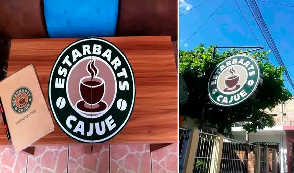 Emprendedor abre cafetería Estarbarts Cajue en plena selva peruana