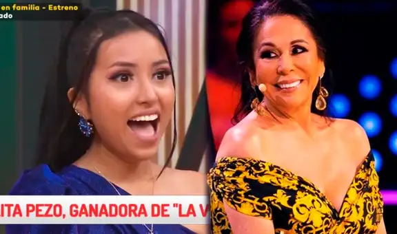 Lita Pezo es sorprendida con saludo de Isabel Pantoja tras ganar “La voz Perú”