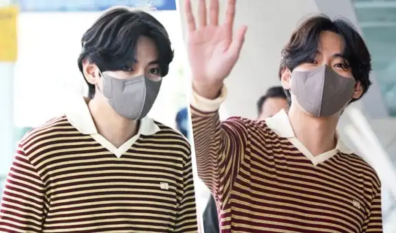 Taehyung de BTS en Nueva York: el porqué viajó y todo sobre su paso por aeropuerto
