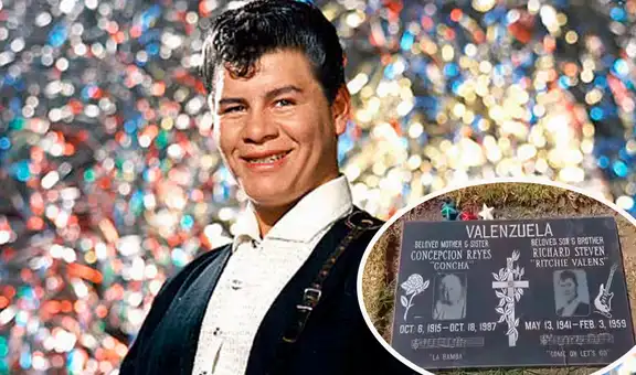 ¿Cómo luce en la actualidad la tumba de Ritchie Valens, el popular cantante de “La bamba”?