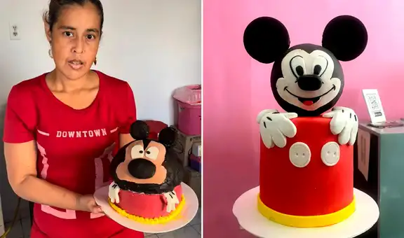 Falleció la repostera que fue criticada por la peculiar decoración de una torta de Mickey Mouse