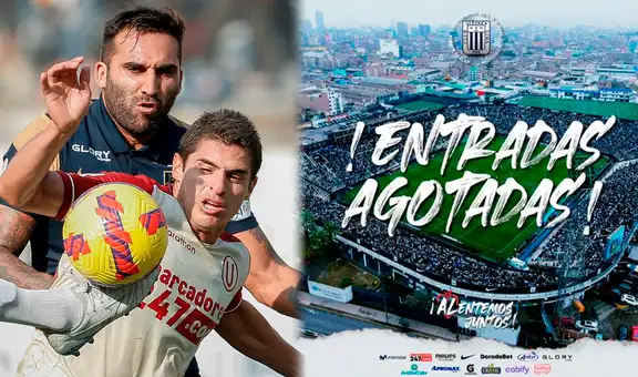 “¡Los Blanquiazules están locos!”: entradas del Alianza Lima vs. Universitario se agotaron