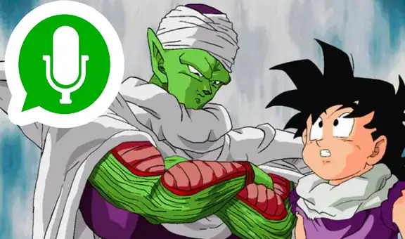 ¿Fan de Dragon Ball? Así podrás enviar audios de WhatsApp con la voz de Gohan o Piccolo