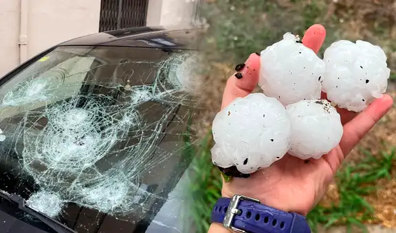 Muere bebé de 20 meses por impacto de una bola de hielo durante tormenta de granizo