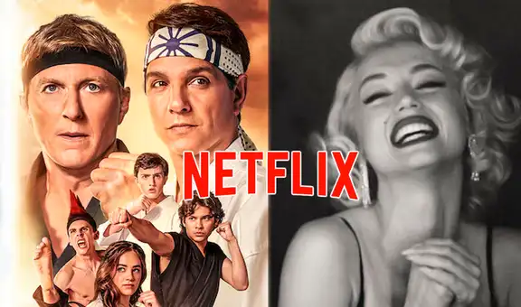 Netflix revela estrenos de septiembre 2022: “Cobra Kai 5”, “Blonde” y más películas y series