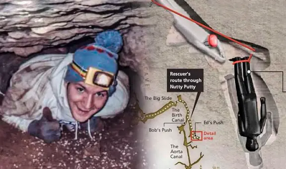 El trágico final de John Edward Jones, el joven que murió atrapado en una cueva para siempre