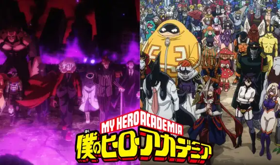 “My hero academia” temporada 6: nuevo tráiler muestra más imágenes de la guerra entre héroes y villanos 