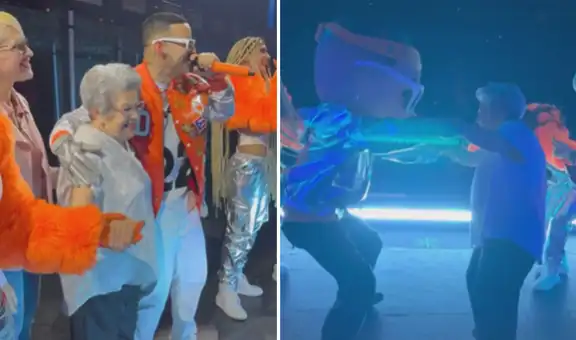 Adulta mayor sube al escenario en concierto de Daddy Yankee y baila junto al ‘Big Boss’