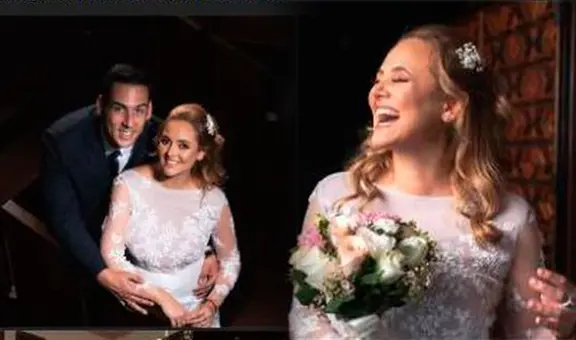 Carla Tello se casó por civil y muestra fotos inéditas de su íntima boda
