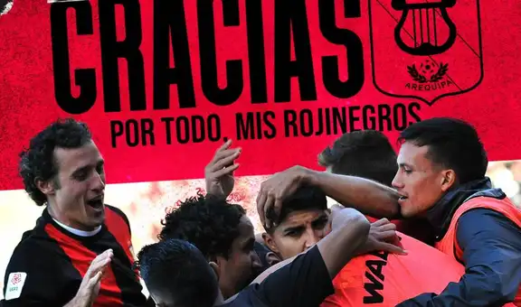 El conmovedor mensaje que publicó Melgar tras ser eliminado de la Copa Sudamericana