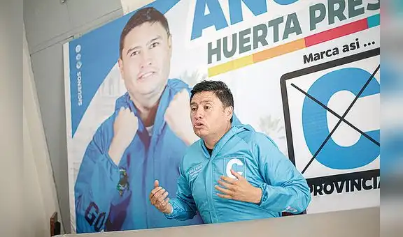 Anghelo Huerta: un político tiene que tener cancha y concha