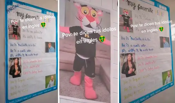 Dayanita, La Pantera y Marcianito son elegidos por estudiantes para su exposición de inglés