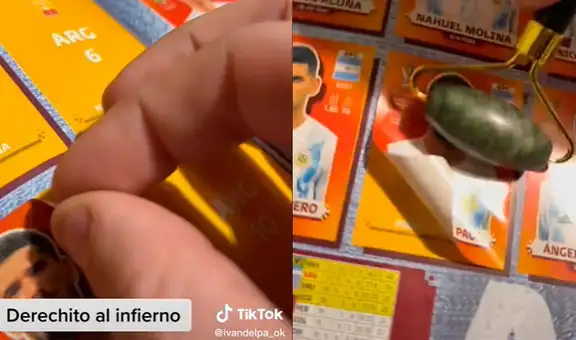 Padre ‘roba’ a su hija una figurita del álbum del Mundial Qatar para poder completar el suyo