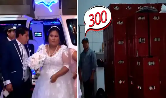 Pareja celebra 2 días su boda: asistieron 1.000 invitados y compraron 1.800 cajas de cervezas