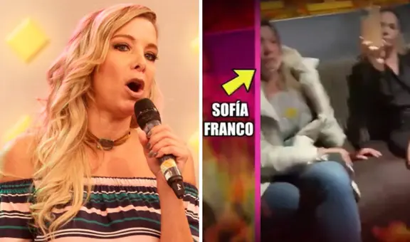 Sofía Franco se pronuncia tras escándalo en karaoke: “Nunca se ve que soy agresiva”