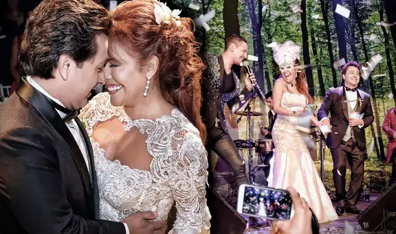 Magaly Medina: ¿cómo fue su lujosa boda con más de 500 invitados y arreglos de orquídeas?