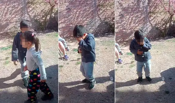 Niña ‘rechaza’ a su amigo que la saca a bailar, pero él no se rinde y suelta sus ‘pasos prohibidos’