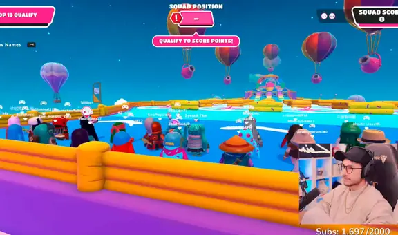 Torneo de Fall Guys de TheGrefg: ¿a qué hora jugará Andynsane y a quiénes enfrentará?