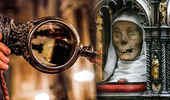 Cabeza momificada y sangre licuada de santos: reliquias extrañas veneradas por los fieles