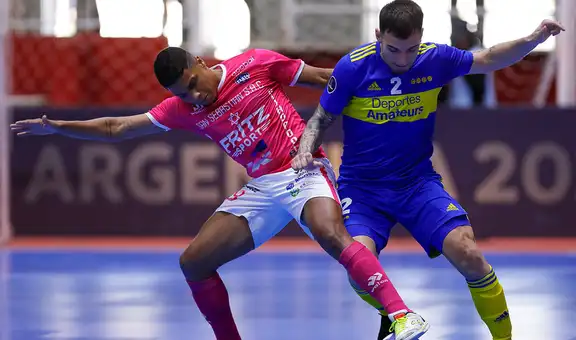 Triunfazo: Panta Walon da el golpe al vencer a Boca Juniors en la Copa Libertadores de Futsal