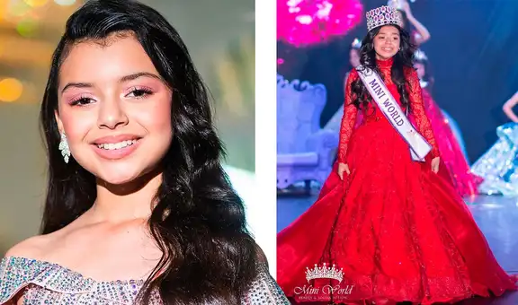 Mini World 2022: peruana Luciana Campo, de 10 años, se corona como ganadora del certamen