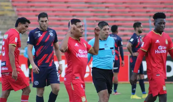 Con 10 hombres, Sport Huancayo le remontó 2-1 a Municipal por la fecha 13 del Torneo Clausura