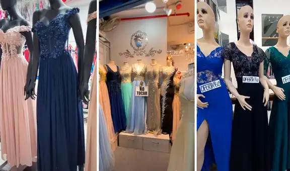 ¿Dónde puedes encontrar vestidos para tu fiesta de promoción desde 60 soles en Gamarra?