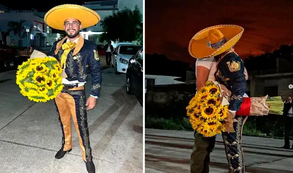 Joven propone matrimonio a su novio vestido de mariachi y usuarios aplauden romántico detalle