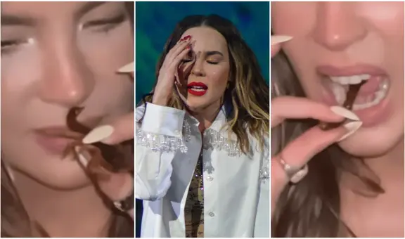 Belinda: así reaccionó la cantante mexicana al comer por primera vez alacrán